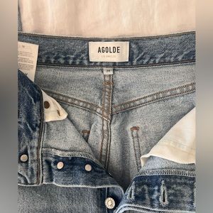 Agolde Riley High Rise Straight Crop Jean 24